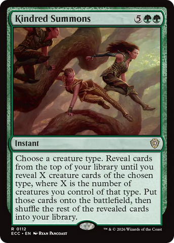 Kindred Summons [Lorwyn Eclipsed Commander]
