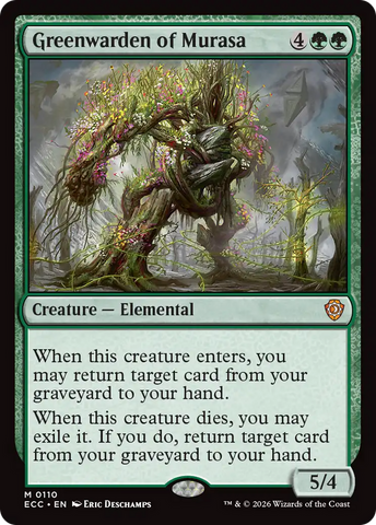 Greenwarden of Murasa [Lorwyn Eclipsed Commander]