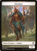 Bird (005) // Soldier Double-Sided Token [Kaldheim Commander Tokens]