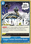 Dragon Twister Demolition Breath [Kingdoms of Intrigue Pre-Release Cards]