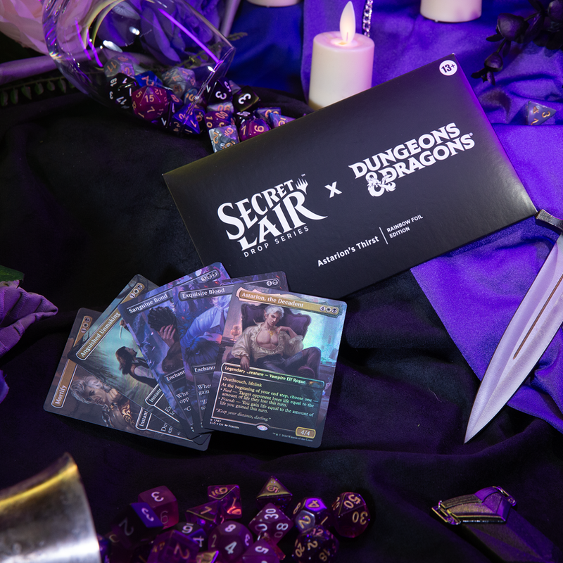 Secret Lair: Drop Series - Secret Lair x Dungeons & Dragons (Astarion's Thirst - Rainbow Foil Edition)