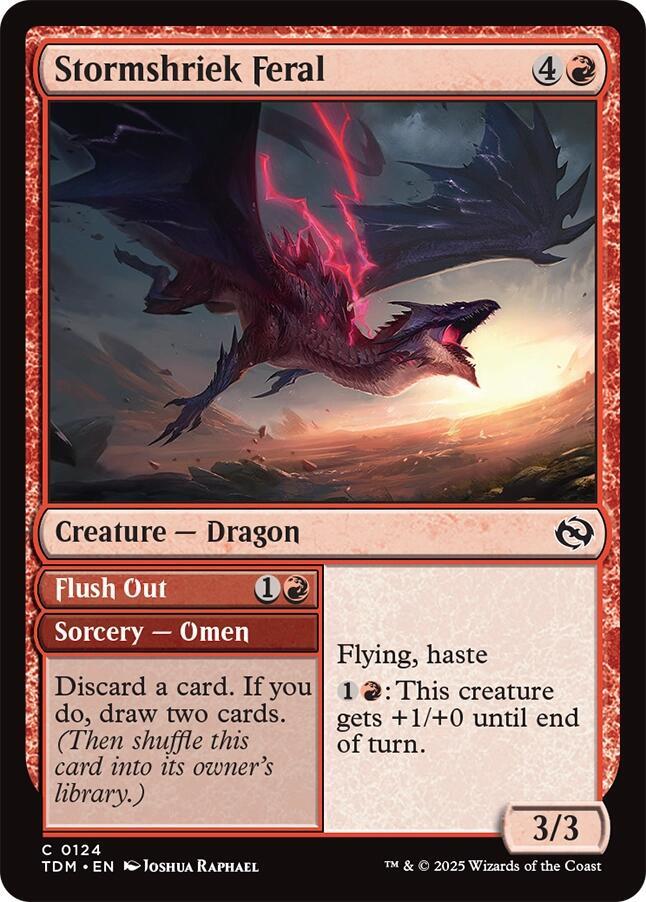 Stormshriek Feral [Tarkir: Dragonstorm]