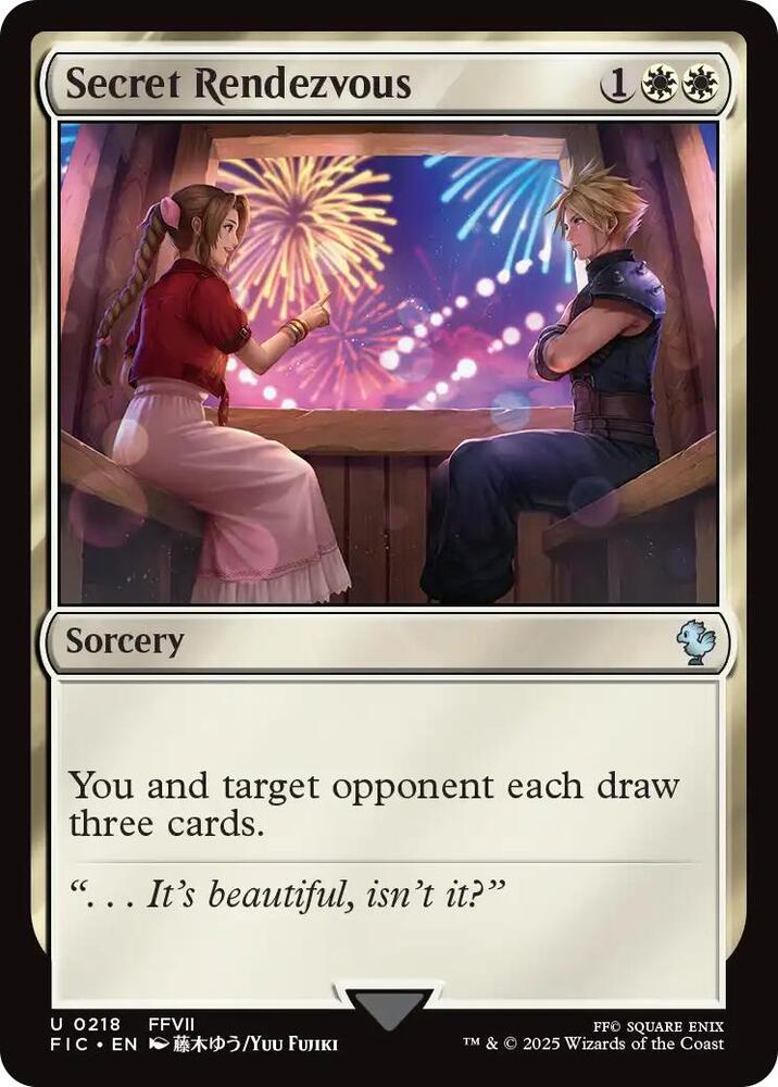 Secret Rendezvous (0219) [FINAL FANTASY Commander]