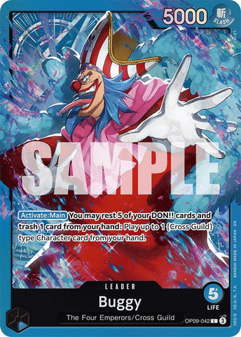 Buggy (OP09-042) [Starter Deck: Blue Buggy]