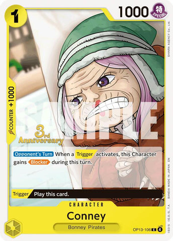 Conney [Carrying On His Will: 3rd Anniversary Tournament Cards]