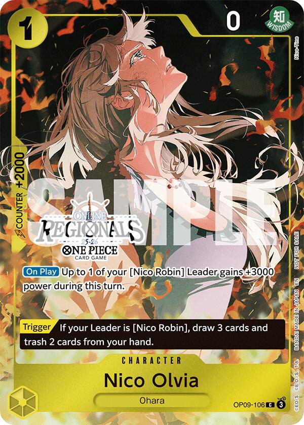 Nico Olvia (Online Regional Participation Pack 2025 Vol.1) [One Piece Promotion Cards]