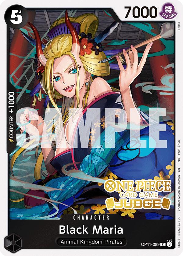 Black Maria (Judge Pack Vol. 7) [One Piece Promotion Cards]