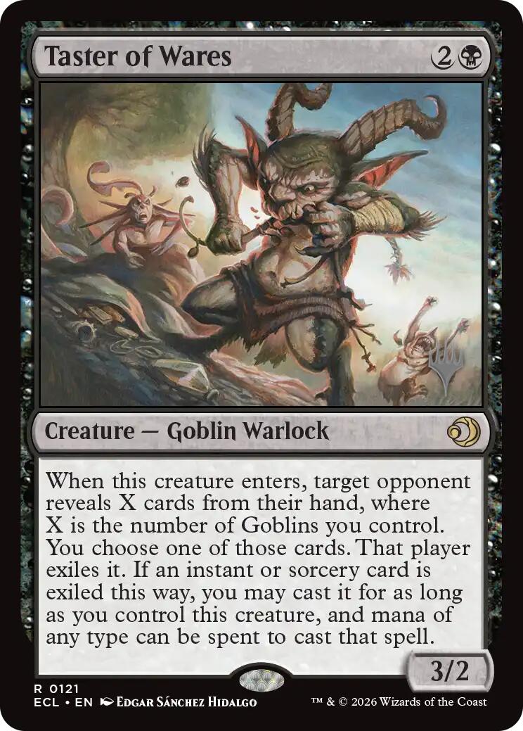Taster of Wares [Lorwyn Eclipsed Promos]