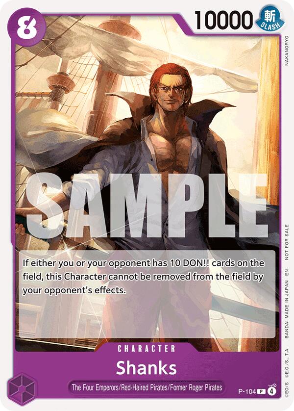Shanks (Tournament Pack 2026 Vol. 2) [One Piece Promotion Cards]