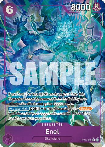Enel (Alternate Art) [Adventure on Kami's Island]