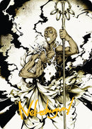 Burst Lightning Art Card (Gold-Stamped Signature) [Secrets of Strixhaven Art Series]