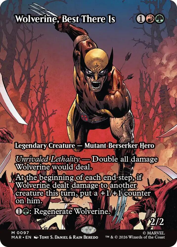 Wolverine, Best There Is (Borderless) [Marvel Universe: Eternal-Legal]