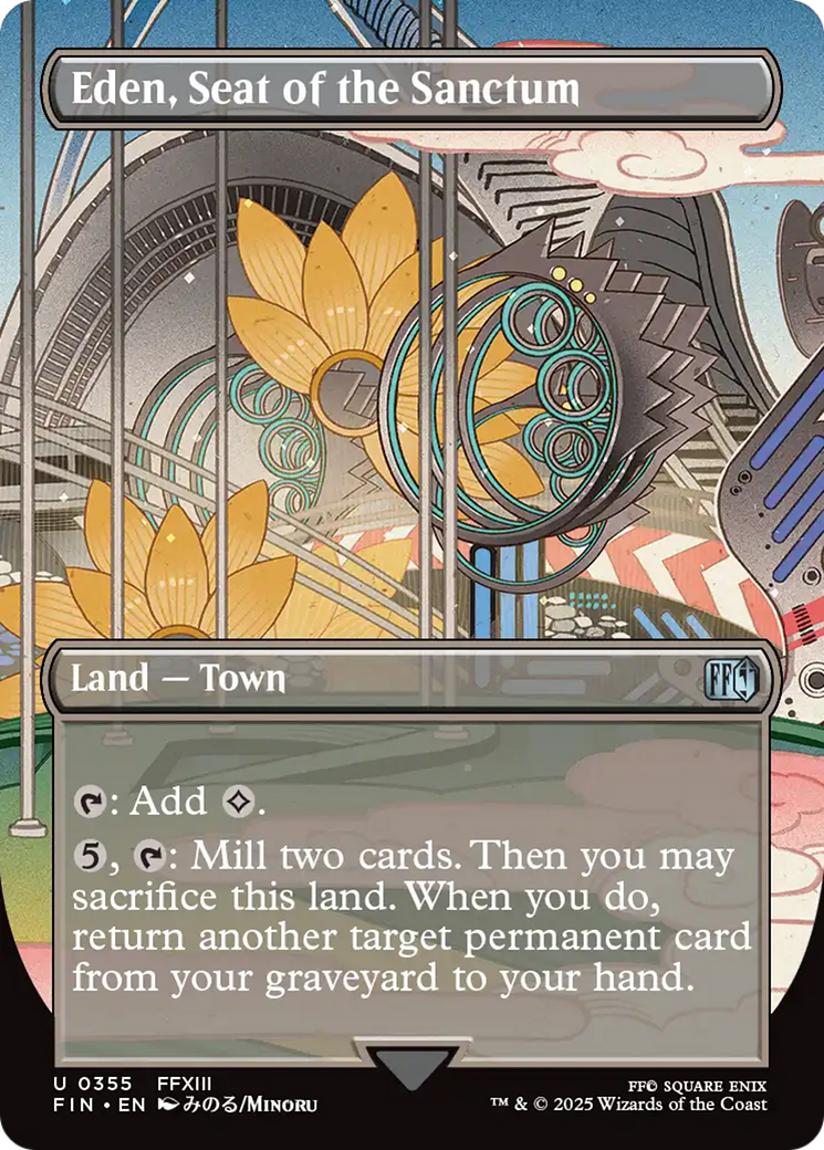 Eden, Seat of the Sanctum (Borderless) [FINAL FANTASY]