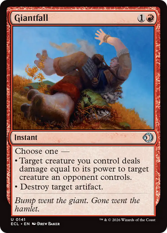 Giantfall [Lorwyn Eclipsed]