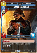 Lando Calrissian - Eyes Open (155) (Prize Wall) (155) (Foil) (155) [Galactic Championship 2026]