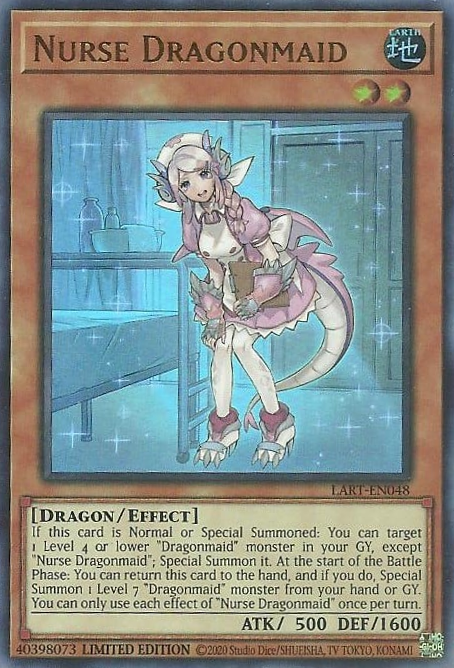 nurse deck yugioh Nurse Dragonmaid [LART-EN048] Ultra Rare