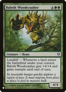 Baloth Woodcrasher [The List]