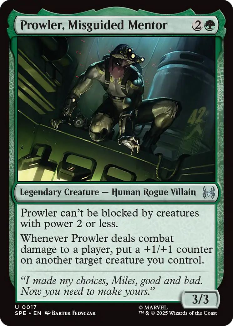 Prowler, Misguided Mentor [Marvel's Spider-Man: Eternal-Legal]
