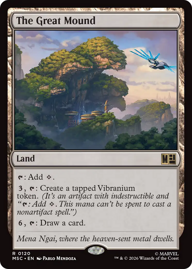 The Great Mound (Surge Foil) [Marvel Super Heroes Commander]