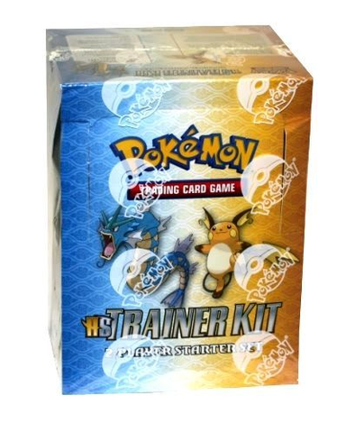HeartGold & SoulSilver - Trainer Kit 2-Player Starter Set Display
