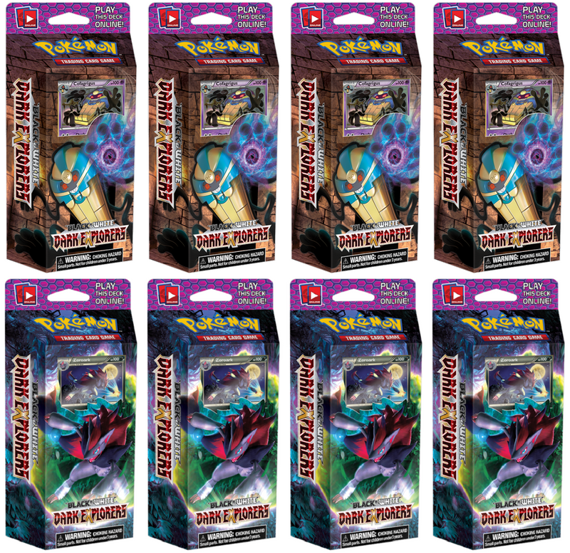 Black & White: Dark Explorers - Theme Deck Display