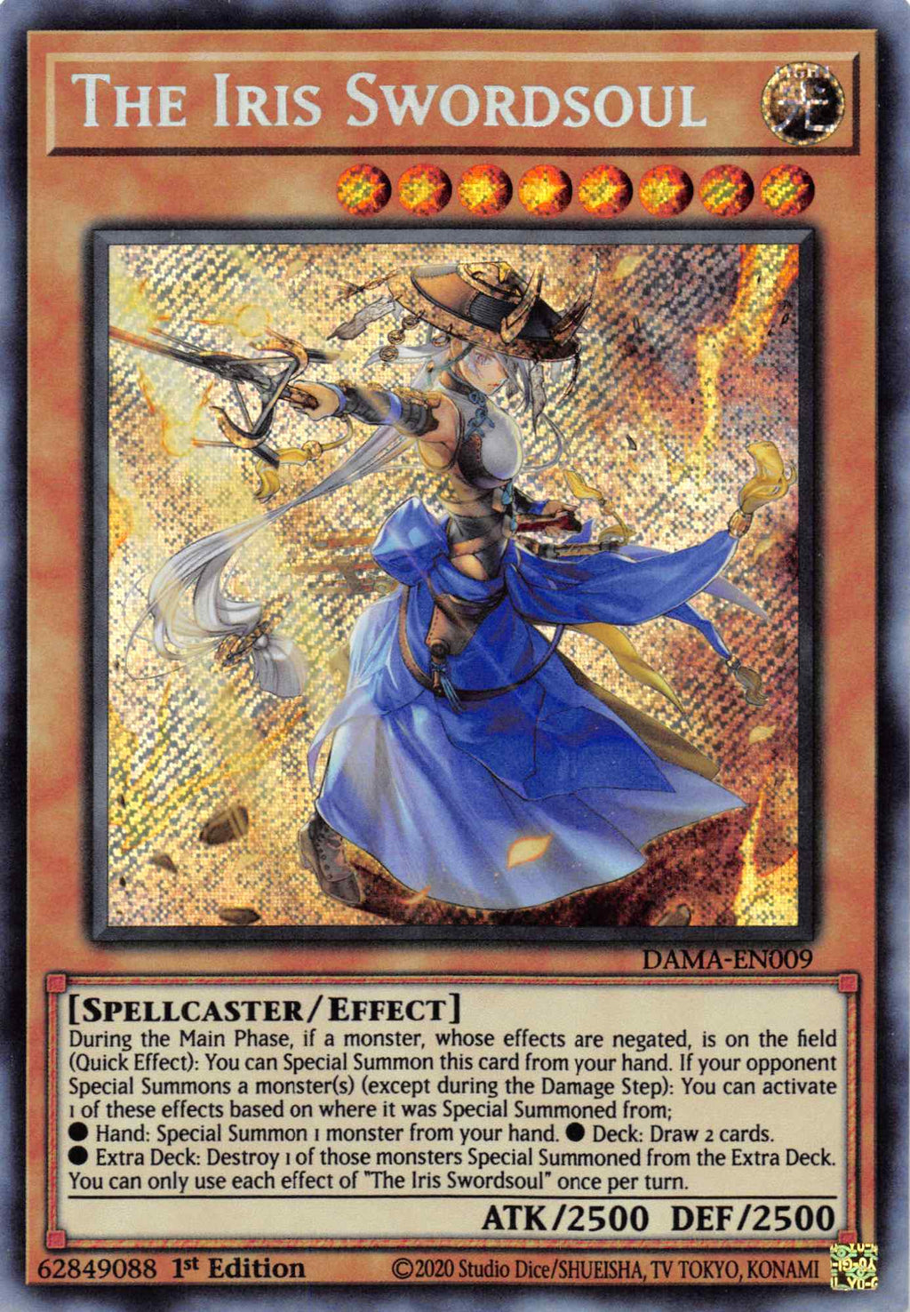 yugioh swordsoul cards of Mo Ye - BODE-EN003 - Secret Rare if you control a Fusion Monster that mentions Fallen of Albaz as material You're playing a Swordsoul Deck