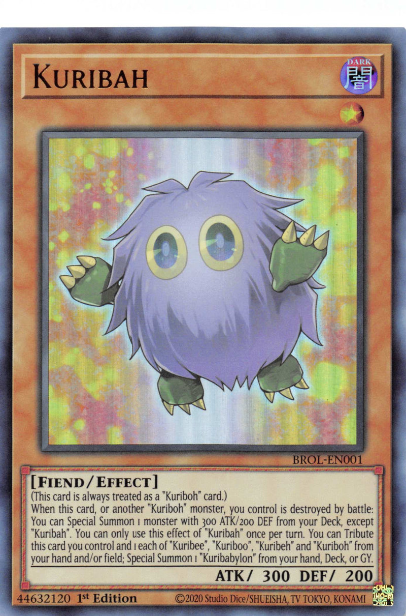 yugioh brol card list Kuribah [BROL-EN001] Ultra Rare