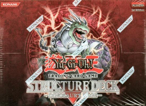 Dinosaur's Rage - Structure Deck Display (1st Edition)