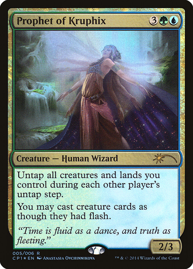 mtg clash cards Prophet of Kruphix [Magic 2015 Clash Pack]