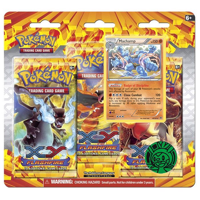 Pokemon XY Flashfire fashion Booster Pack Custom Blister with Charizard Artwork